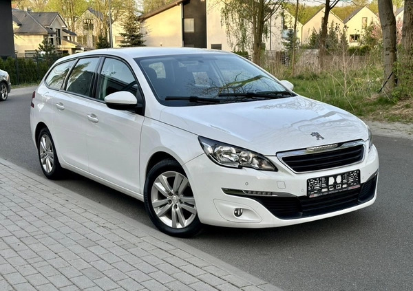 Peugeot 308 cena 38500 przebieg: 173270, rok produkcji 2016 z Chorzów małe 667